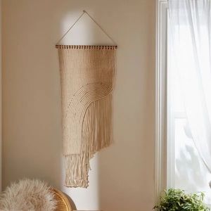 Curved wall hanging